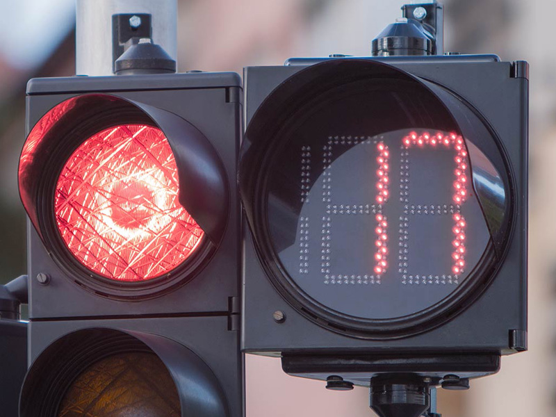 Traffic light timer